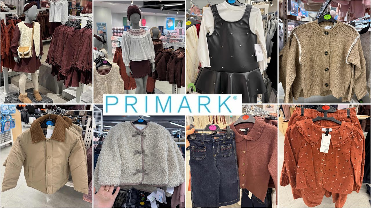 ✨Primark kids girls clothes winter new clothes / 🔥October 2025