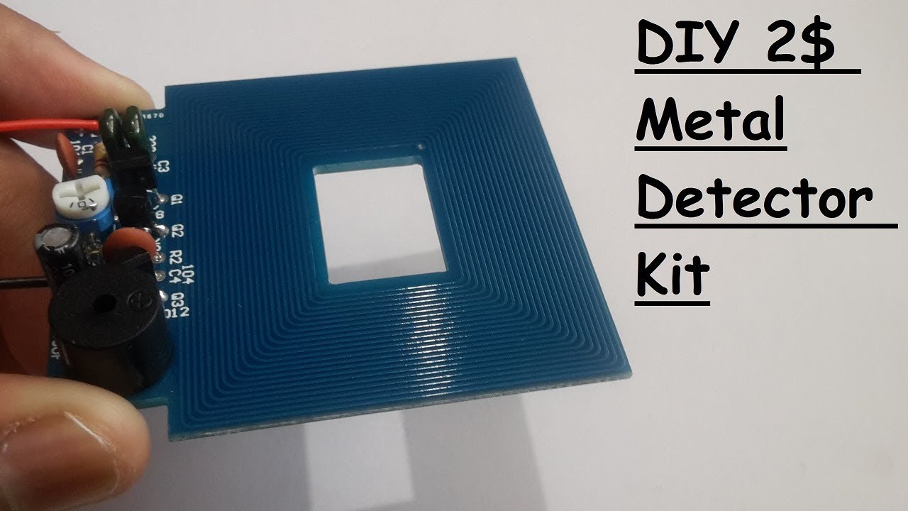 DIY Metal Detector Kit For 2$
