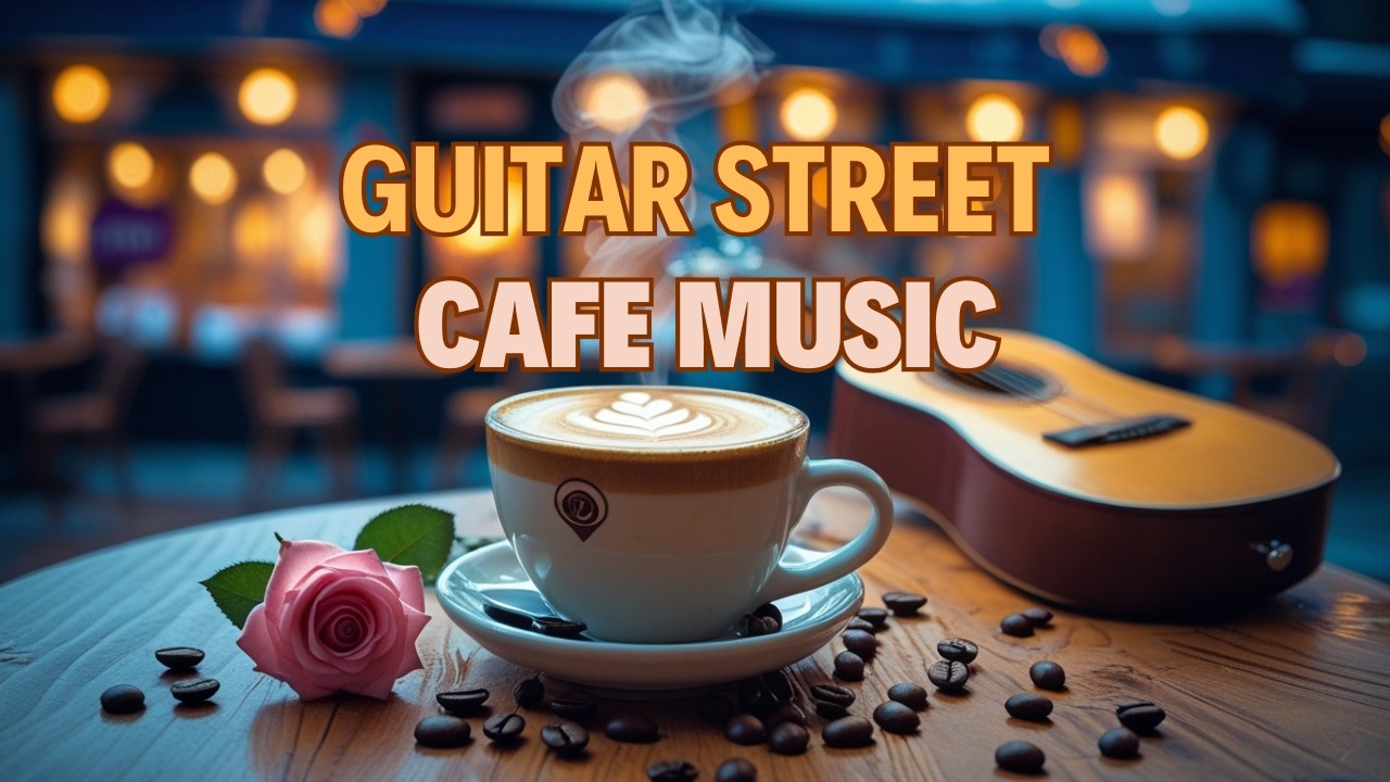 A cozy café corner where melodies taste like warm espresso.