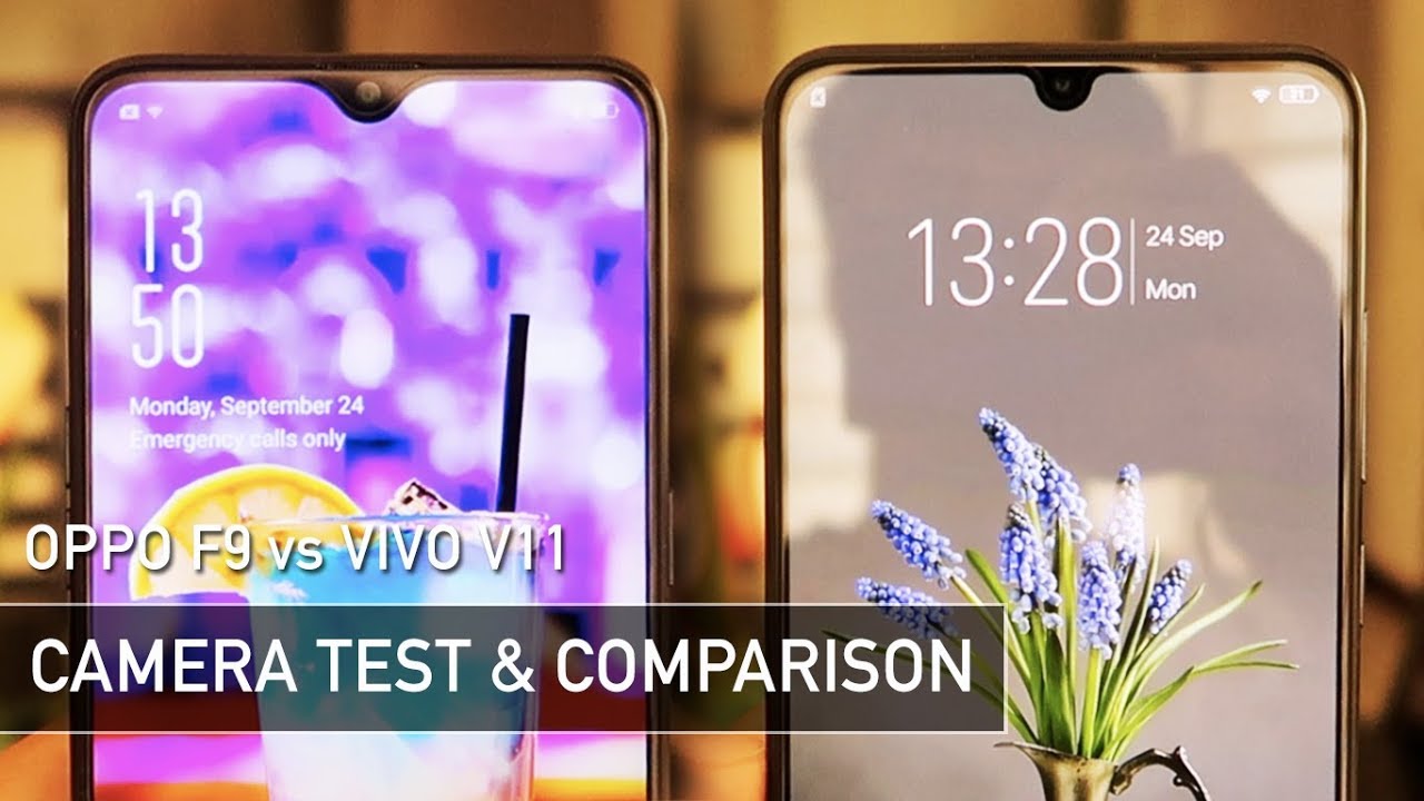 OPPO F9 vs Vivo V11 CAMERA TEST Sample Photo & Video | Zeibiz