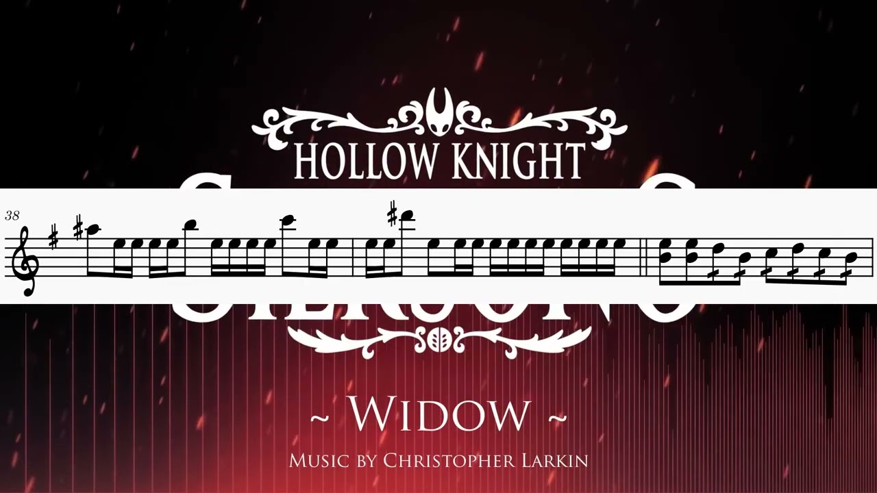 Hollow Knight: Silksong - Widow (Violin Sheet Music by Stanislav Kovalevskiy)