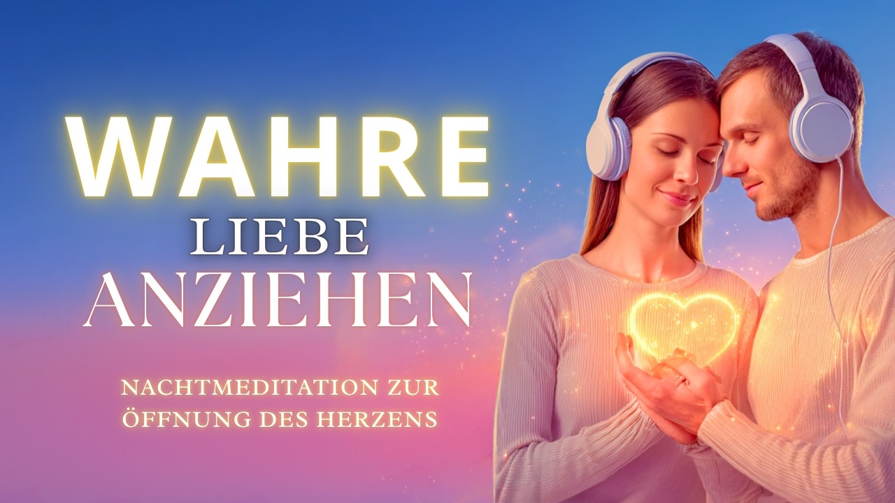 🧲 Die richtige Person anziehen : Einschlaf-Nachtmeditation für Herz & Selbstwert | Traumzeit
