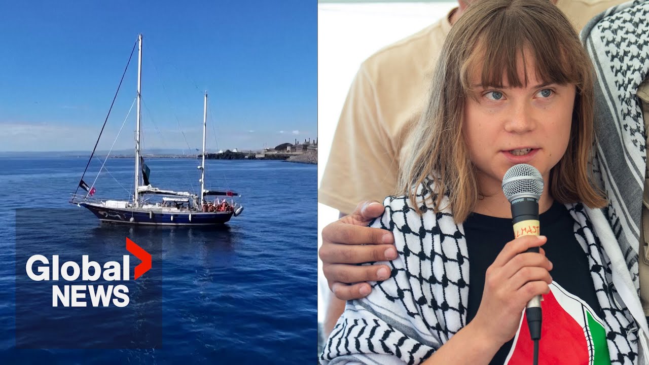 Greta Thunberg, activists set sail to Gaza after earlier aid vessel attacked at sea