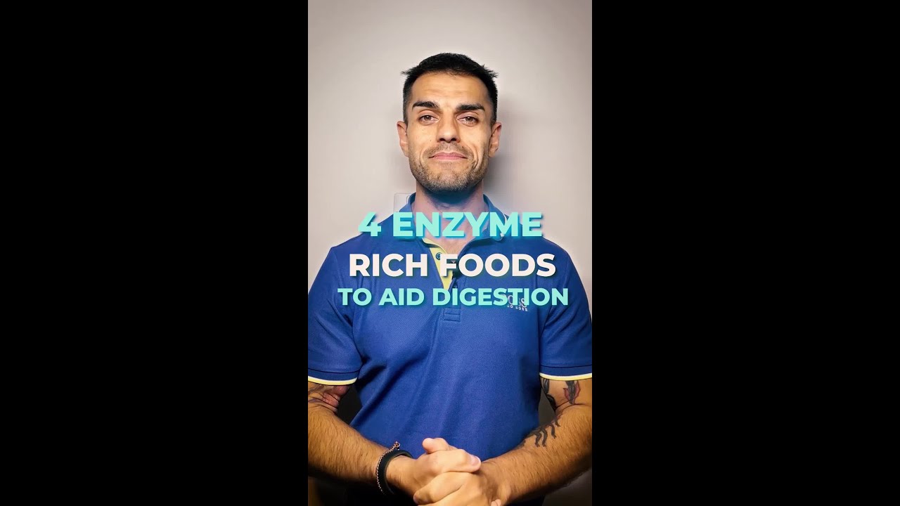 4 Enzyme rich foods to aid digestion!