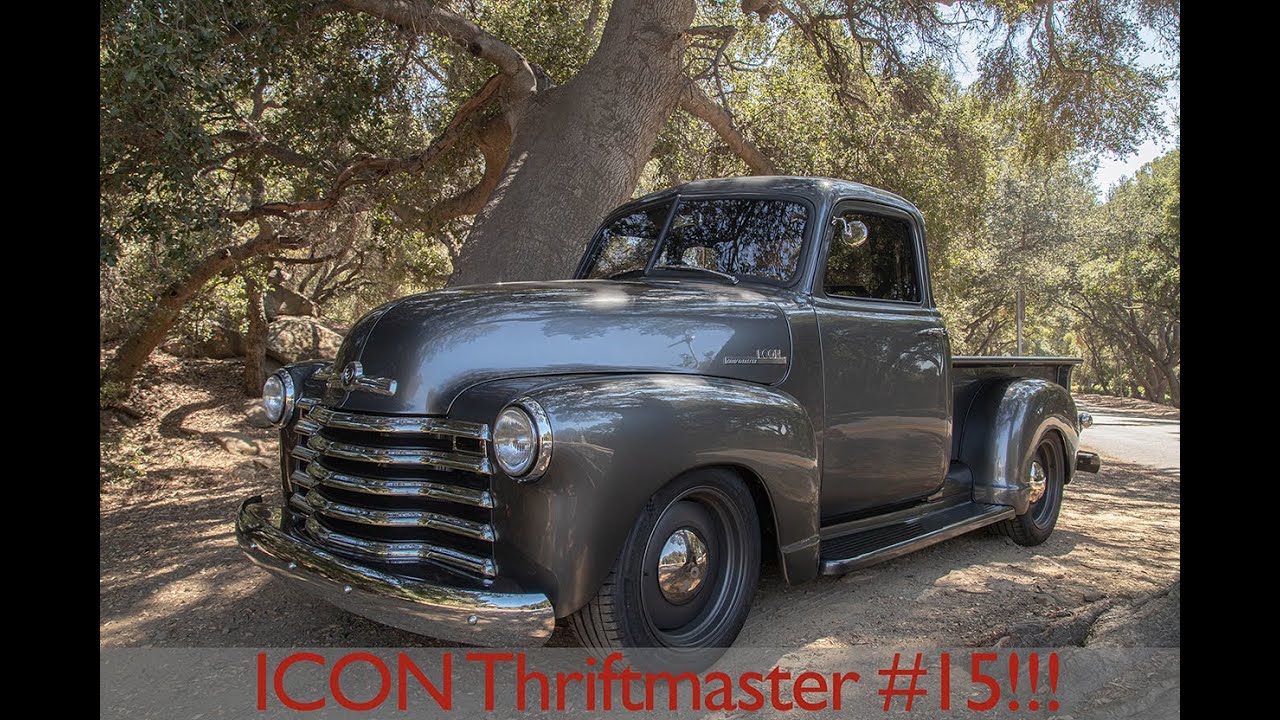 ICON New School TR #15 Restored And Modified Chevy Thriftmaster Pick Up