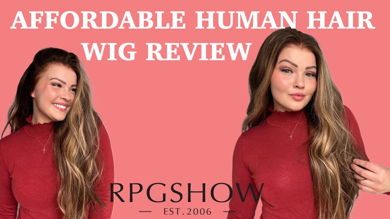 RPGSHOW WIG REVIEW- AFFORDABLE HUMAN HAIR WIG