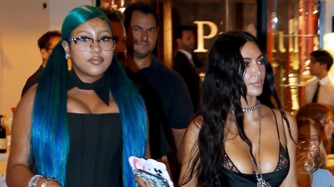 North West, 12, Looks All Grown Up With Blue Hair and Corset
