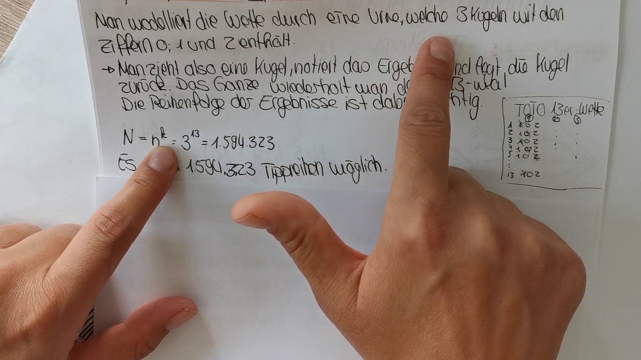 Kombinatorische Abz&auml;hlverfahren - Urnenmodelle im &Uuml;berblick