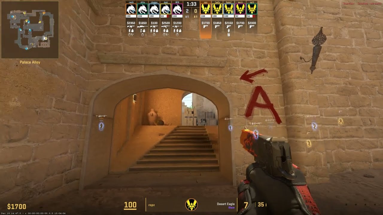 CS2 POV Demo Vitality ropz (31/20) vs Spirit (de_mirage) @ StarLadder Budapest Major 2025