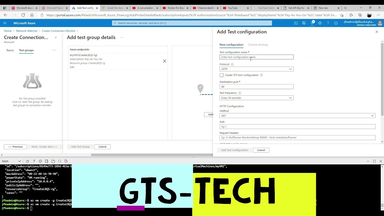Network Watcher Extension | Network Insights | Connection Monitor | Creating Alerts | How-to