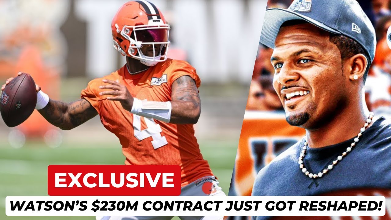 Browns Restructure Watson's $230M Deal: Record Cap Space Unlocked!