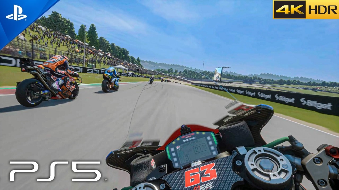 (PS5) MotoGP 25 – Photorealistic Helmet Cam POV | Ultra Realistic 4K HDR 60FPS