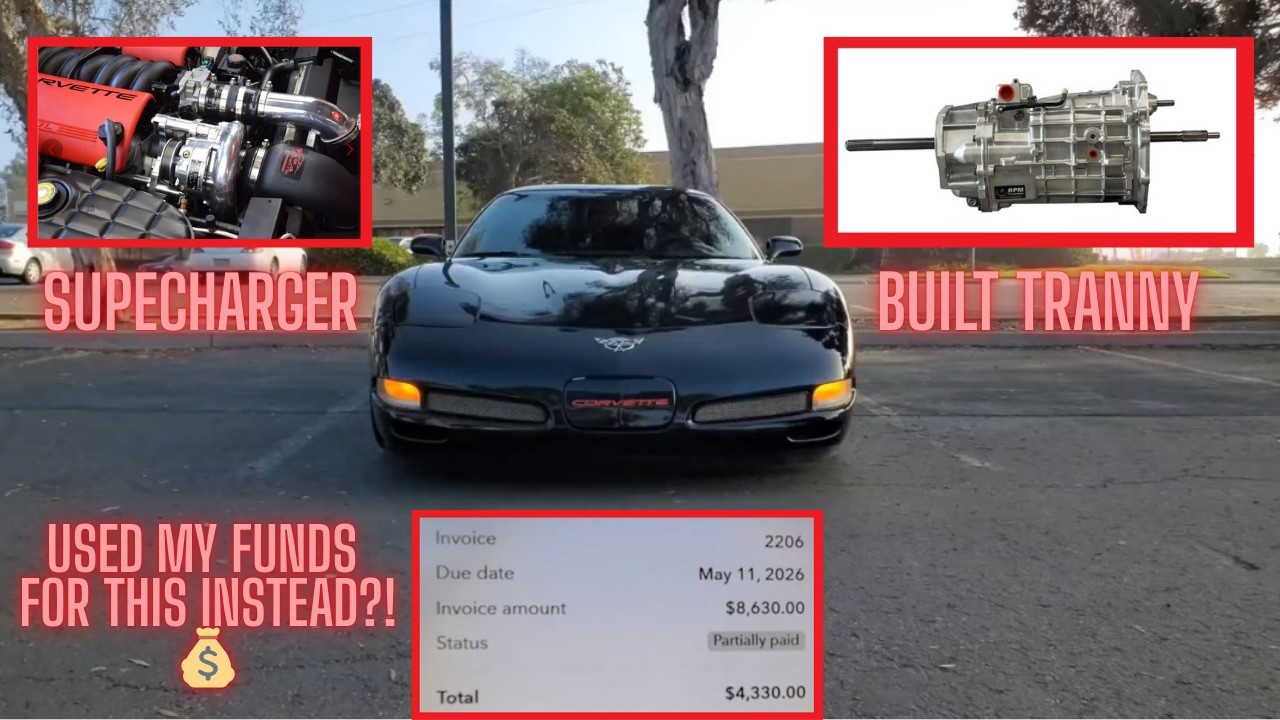 C5 Z06 Corvette buy a Built Transmission & Supercharger I have the funds but instead I bought ☠️💰🏕️