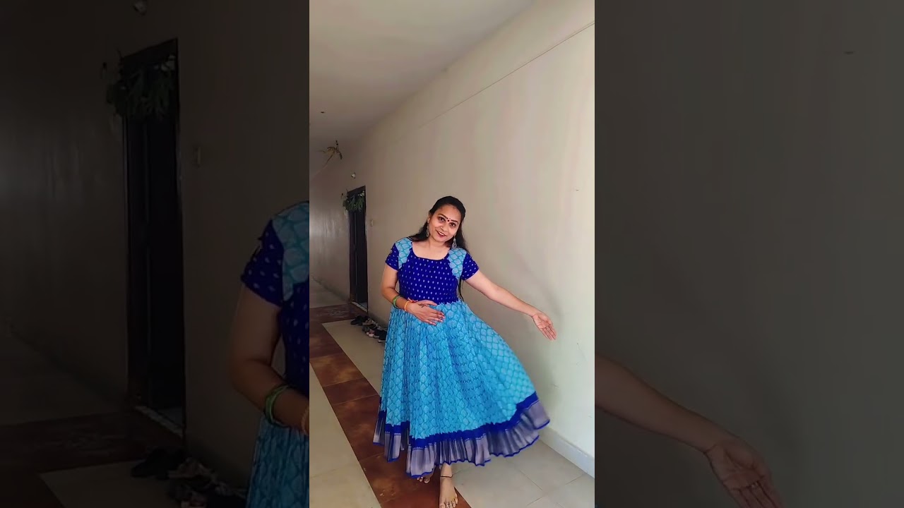 new frock 👗 revanth Reddy saree &hearts;️
