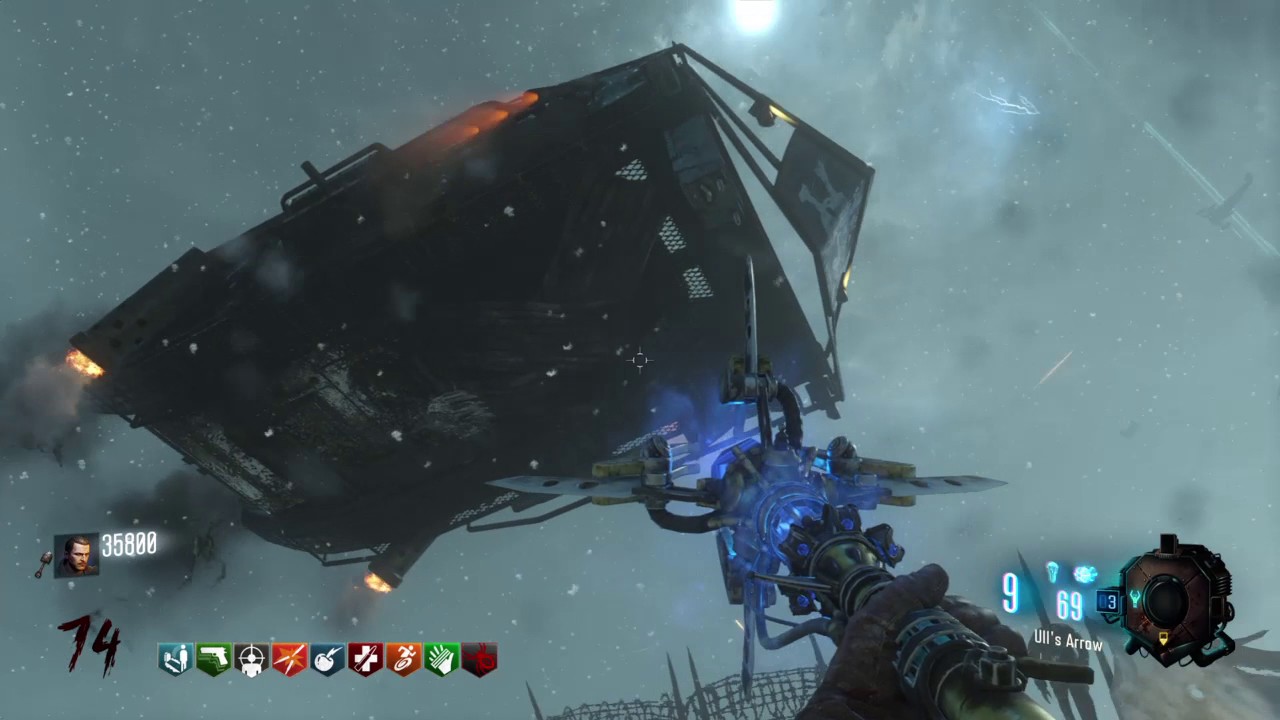 FLYING TANK GLITCH on Origins Black Ops 3: Zombies Chronicles @TheRelaxingEnd