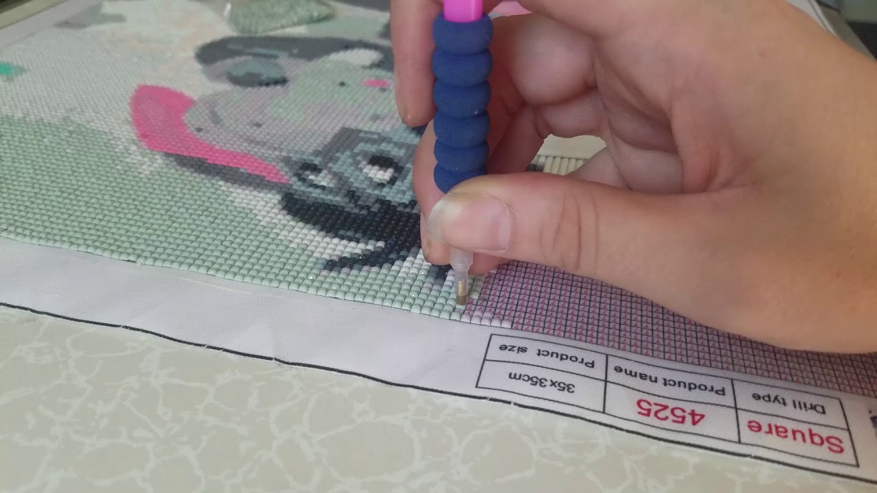 Pixies Productions - 5D Diamond Painting. Eeyour  work in progress (2019)