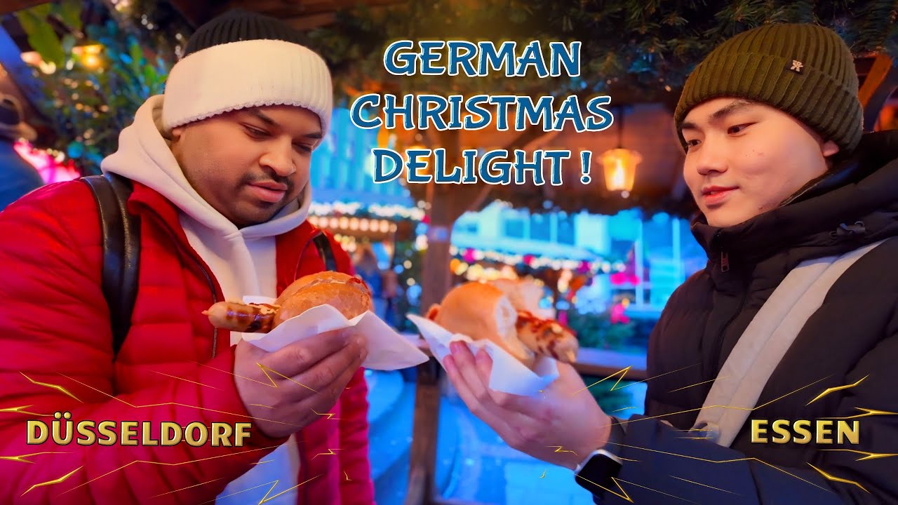 Step into the magic of Christmas in Germany! 🎅✨🎄 #nepaliingermany