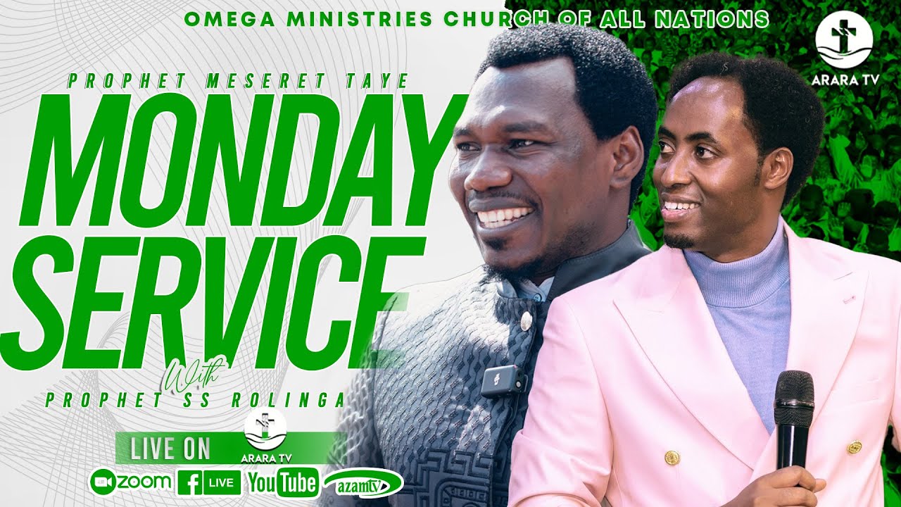 🔴MONDAY SERVICE LIVE​​​​​​​​​​​​​​​ FROM TANZANIA PROPHET MESERET TAYE AND PROPHET SS ROLINGA