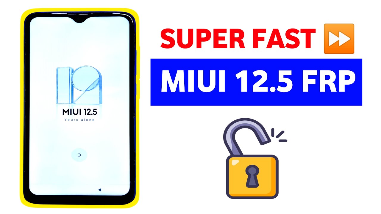 MIUI 12.5 FRP Unlock 2025 | Youtube Update Solution | Google Account Bypass | No PC
