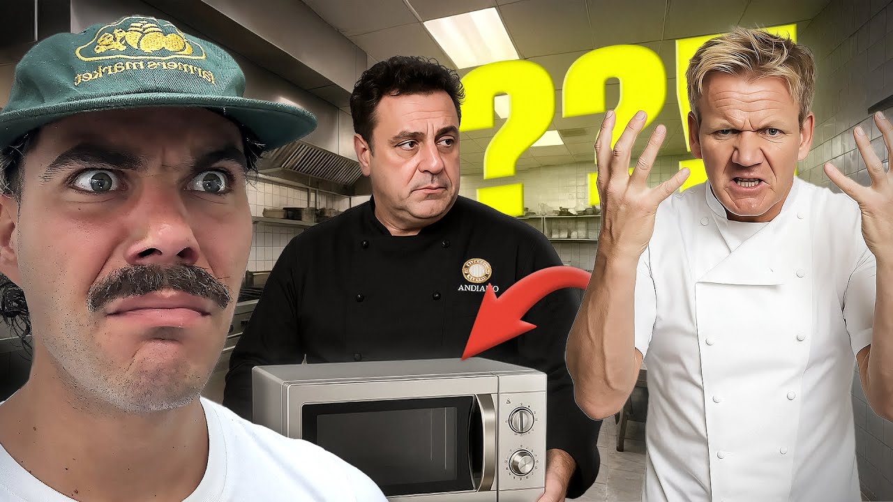 IL FAIT TOUS SES PLATS AU MICRO-ONDES ?! (et c'est d&eacute;gueu...)