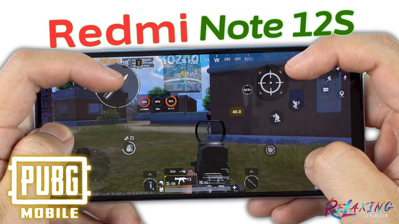 Redmi Note 12S PUBG Mobile Gaming review 2024 | FPS & Battery Drain test