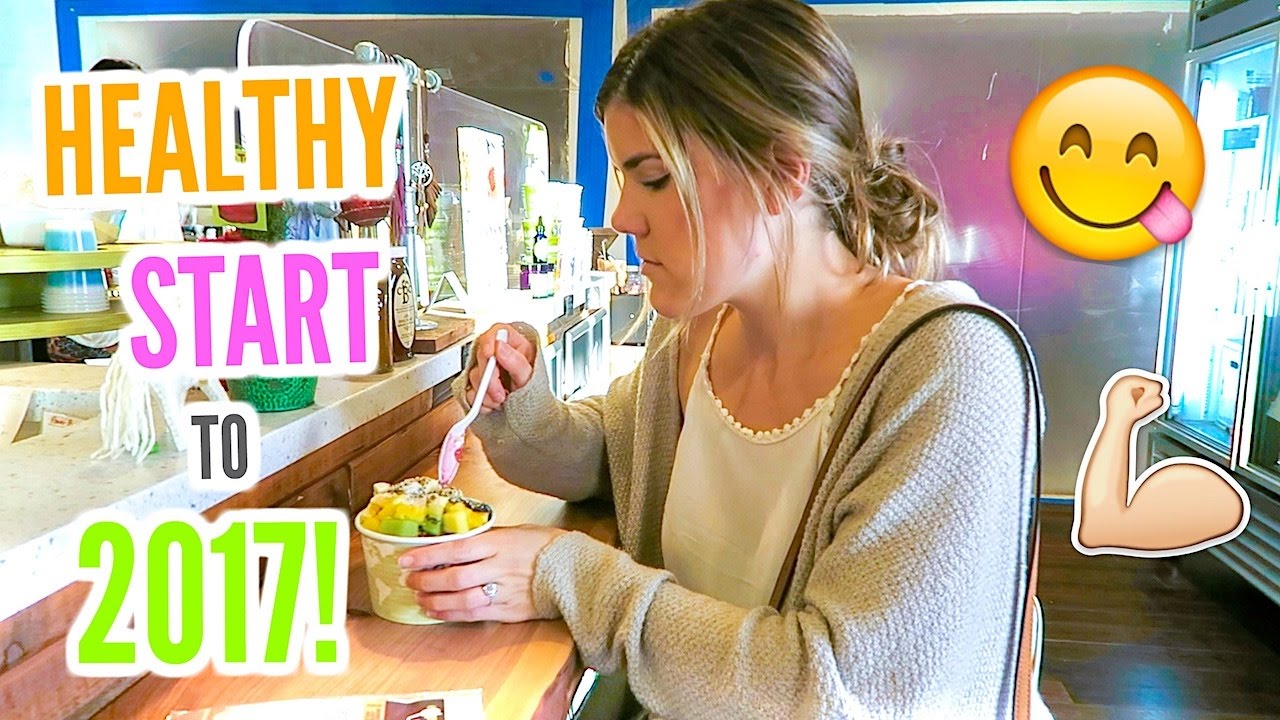 HEALTHY START TO 2017! Workout with Me + Açaí Bowls!