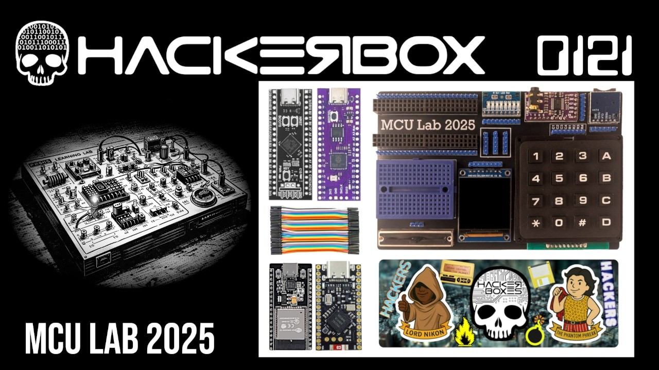Hackerbox 0121 - MCU Lab 2025 ( +Giveaway)
