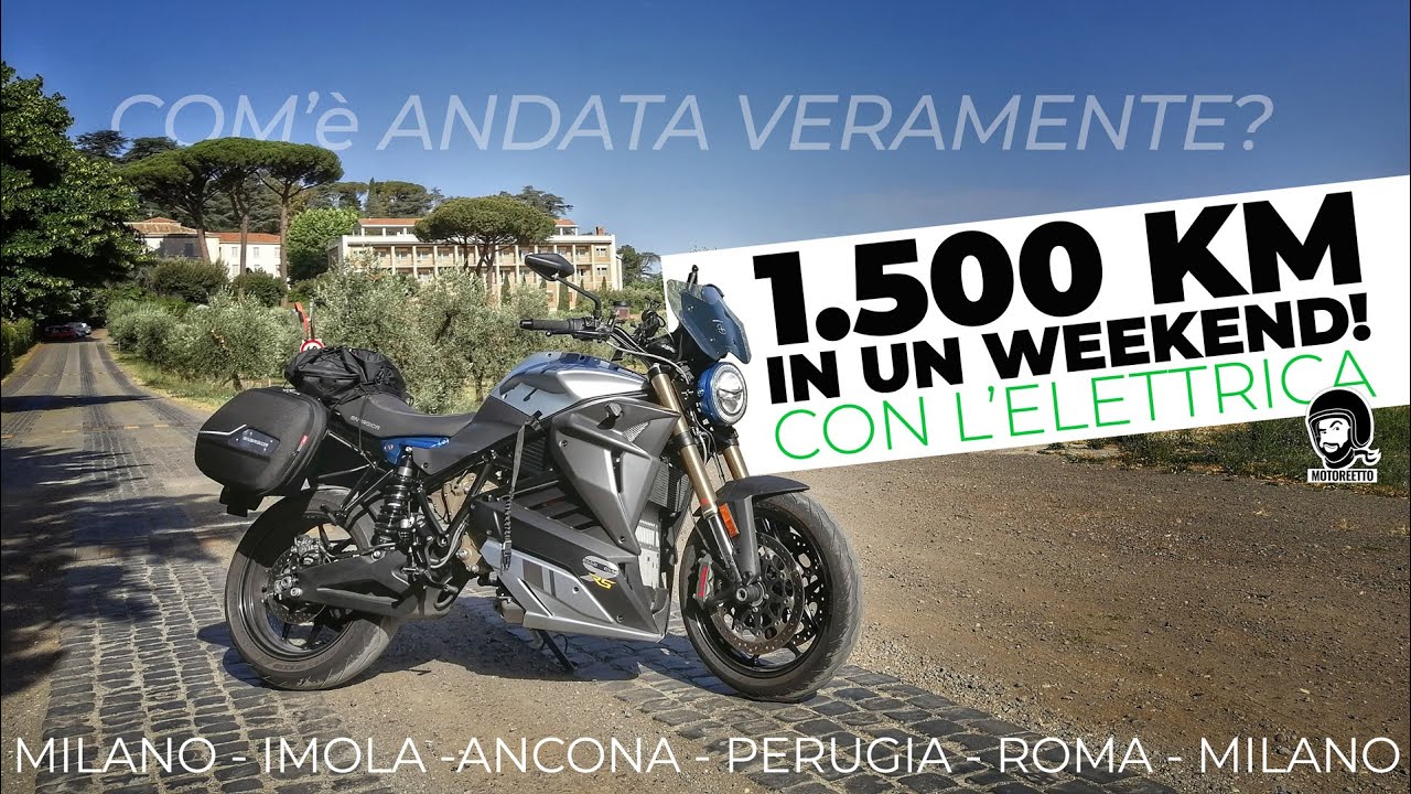 1.500 km con l'elettrica in un week-end!