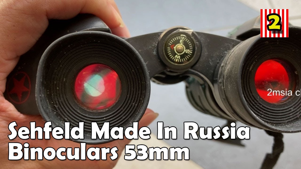 Sehfeld Made In Russia Binoculars 53mm