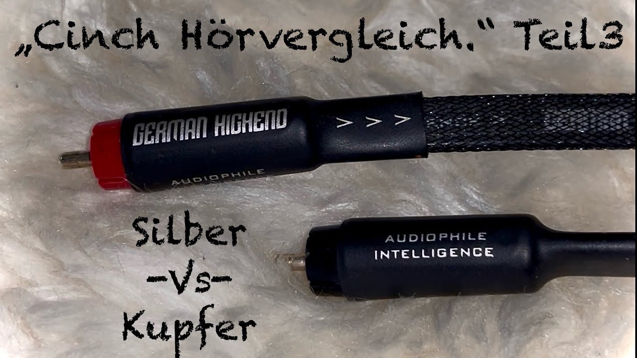 HiFi & Audio(phil) „Cinch Kabel Teil3“ German HighEnd LGS