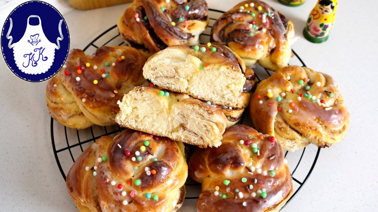 Osterbrötchen / Süßes Gebäck wie vom Lieblingsbäcker