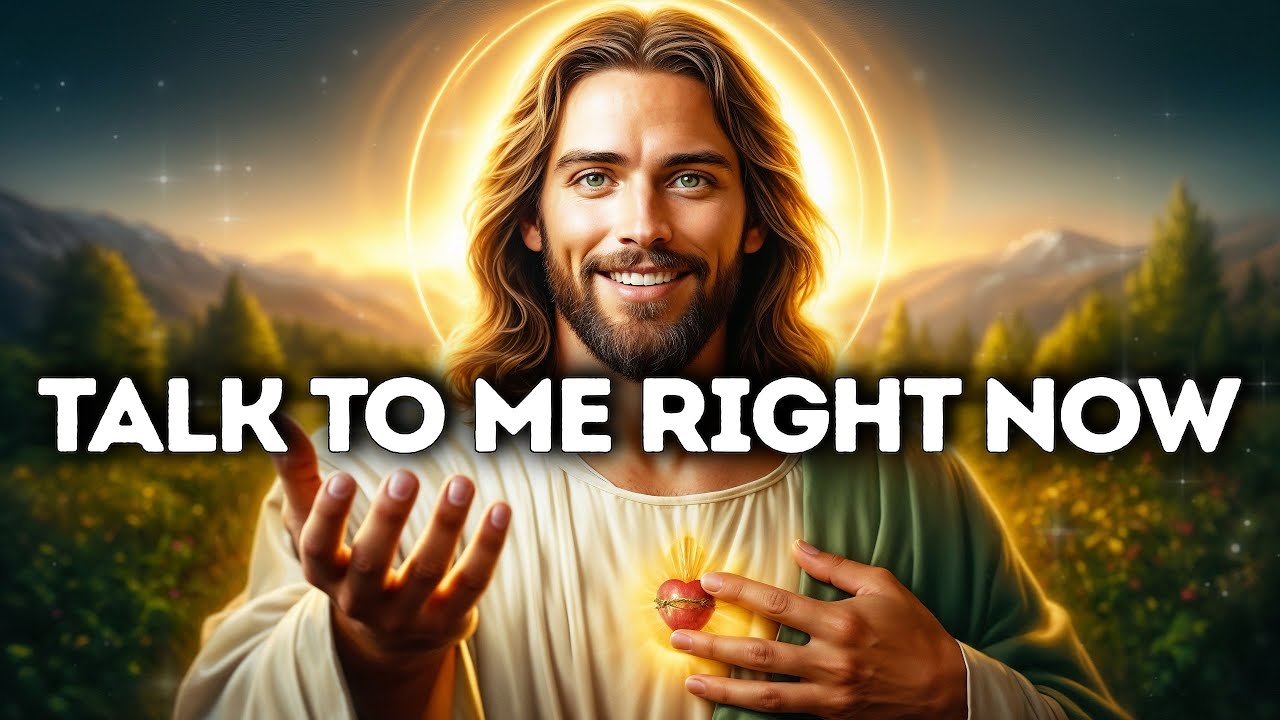 God Says- TALK TO ME RIGHT NOW MY CHILD | God | Gods Message Now Today | God's Message Now For You