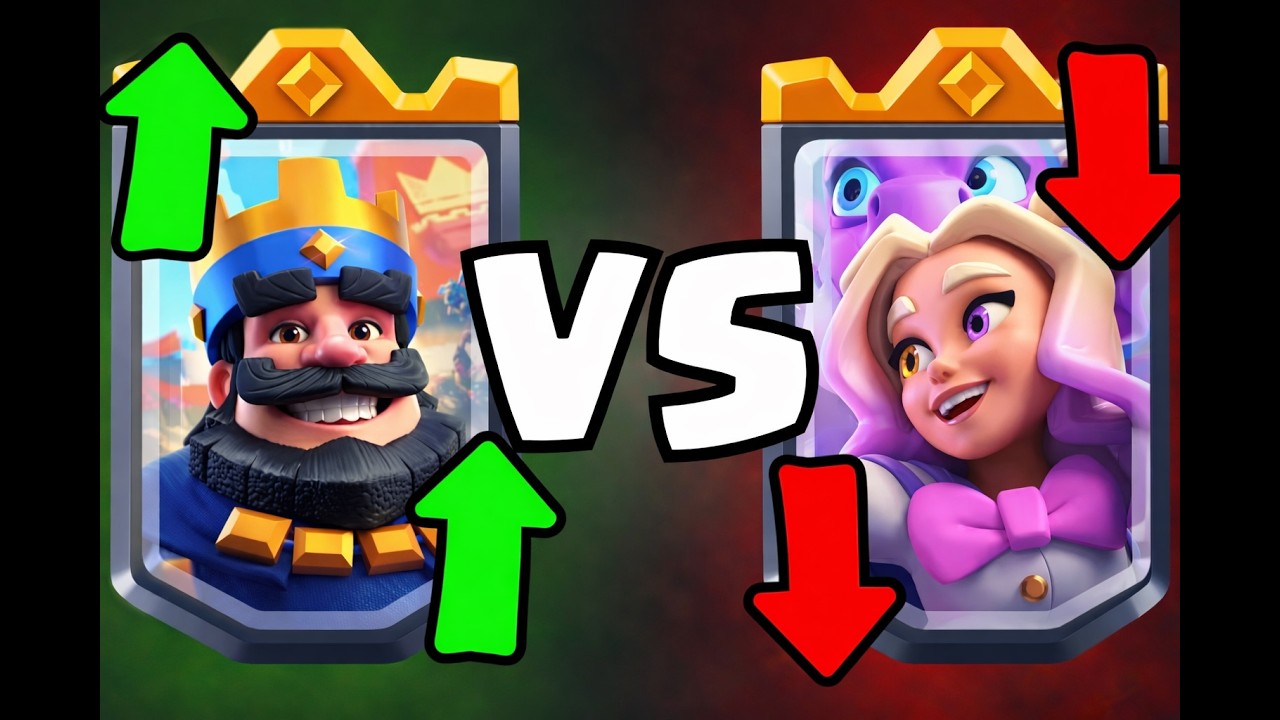 Is Royale King Better than Spirit Empress?? #clashroyale #gaming #supercell #clash