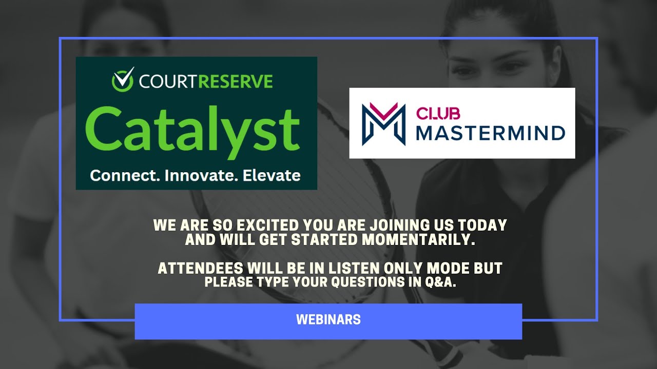 CourtReserve Catalyst and Club Pickleball Mastermind