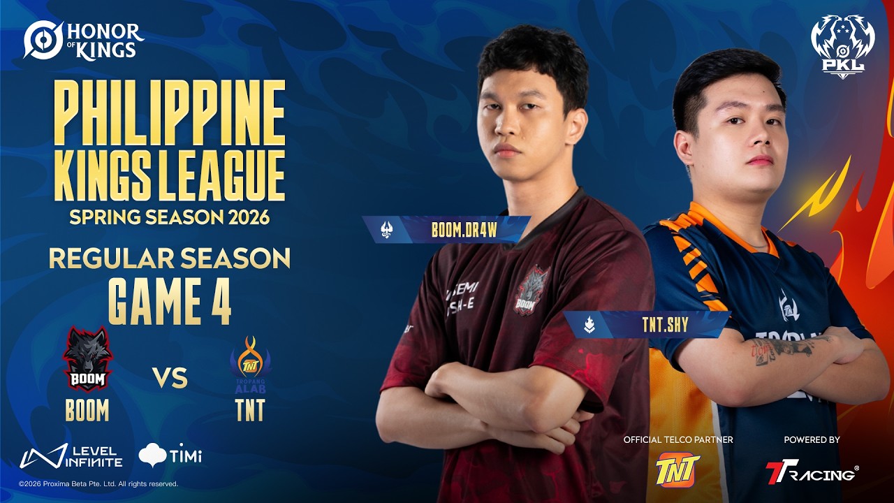 PKL Spring Season 2026 | Group Stage Week 2 Day 1 -  BOOM vs TNT | Game 4