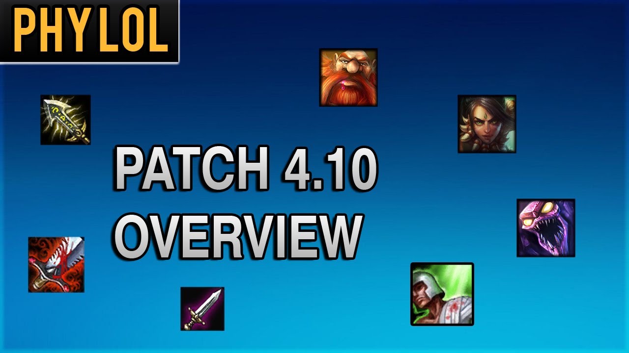 Patch 4.10 Overview & Analysis (Champs, New Items, Summoners)