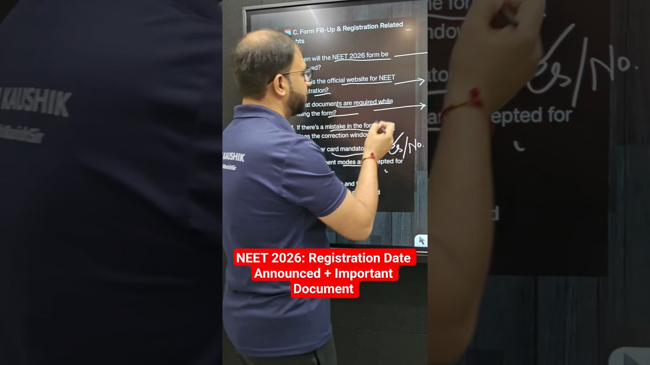 NEET 2026: From Date to Documents &mdash; Everything You Need Right Now! 🚀#NEET2026 #NEET2026Updates