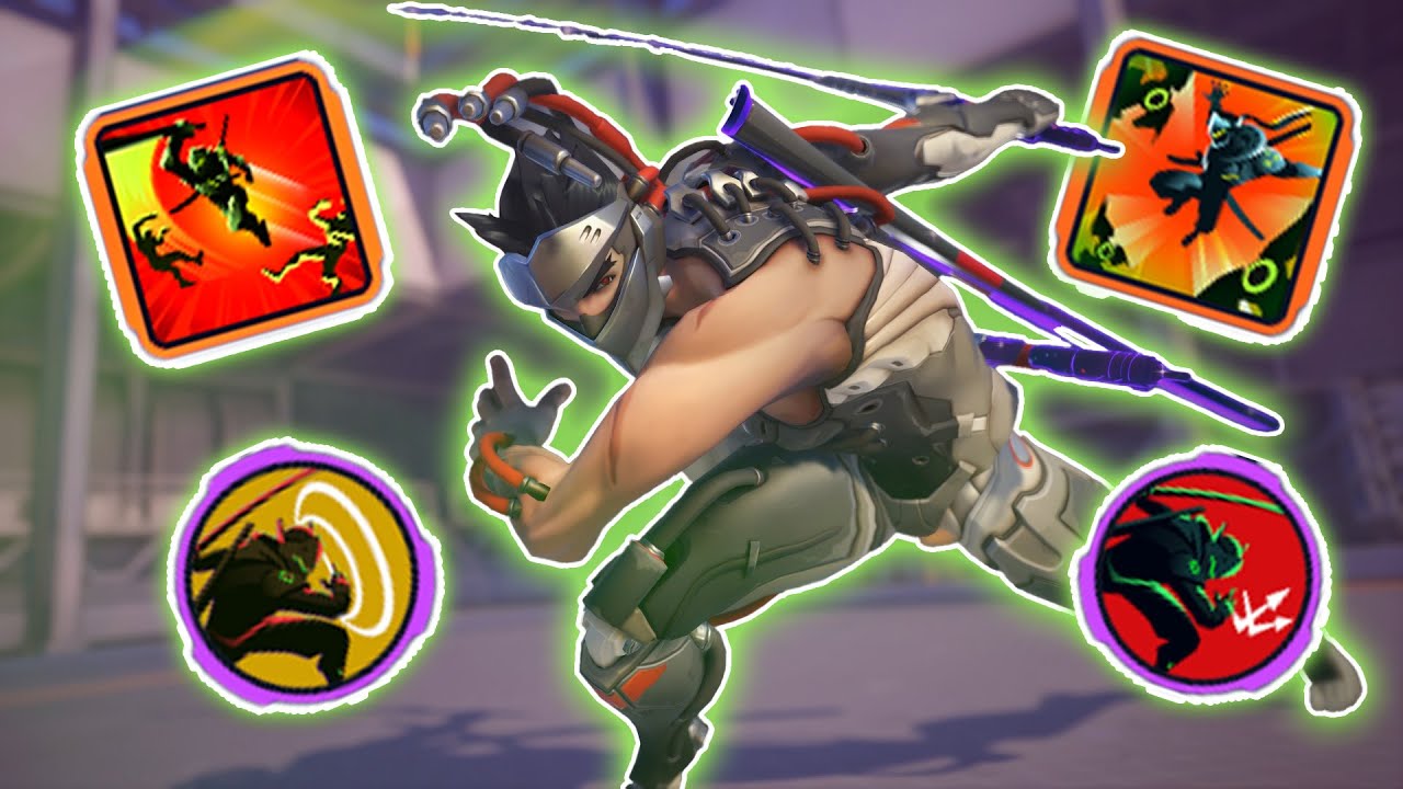 This DASHING Genji Build is INSANE in Overwatch Stadium