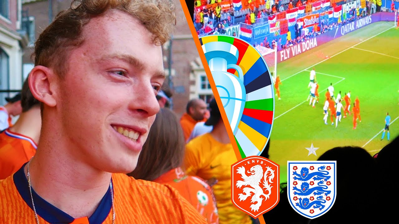 ORANJEKOORTS in HAARLEM!!🧡 Nederland vs Engeland! #vlog53