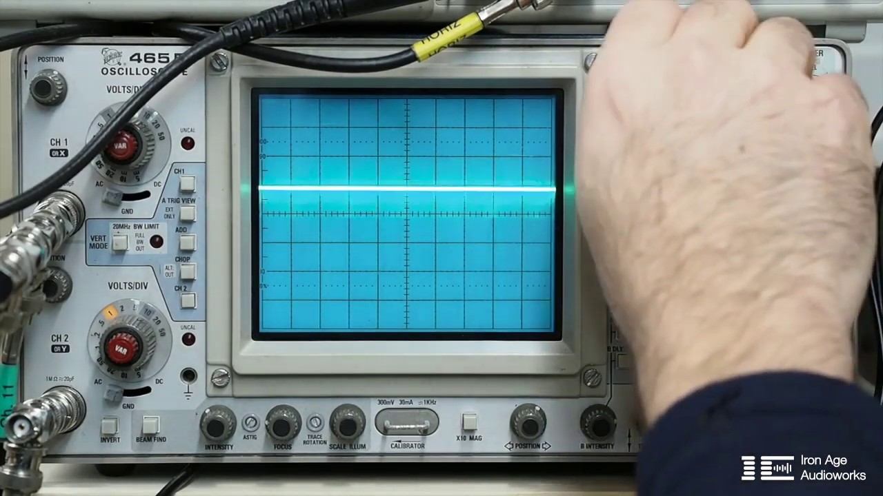 using oscillosopes and testing op amps