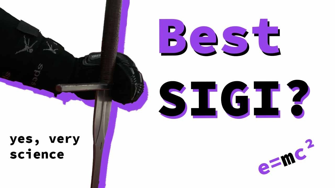 Determining the BEST SIGI sword(very scientific)