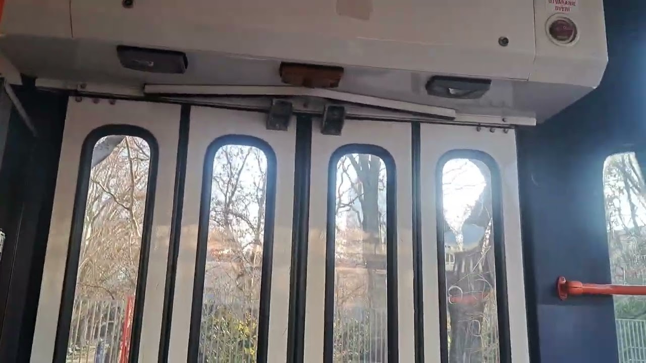 Jízda tramvají K2S 7126 v Bratislavě 2.část