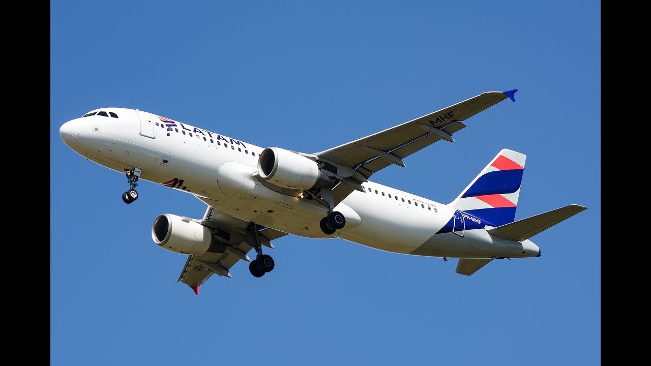 Полный рейс: Ресифи (SBRF) в Гуарульюс / Сан-Паулу (SBGR) A320 Latam Brasil Airlines 06/01/2020