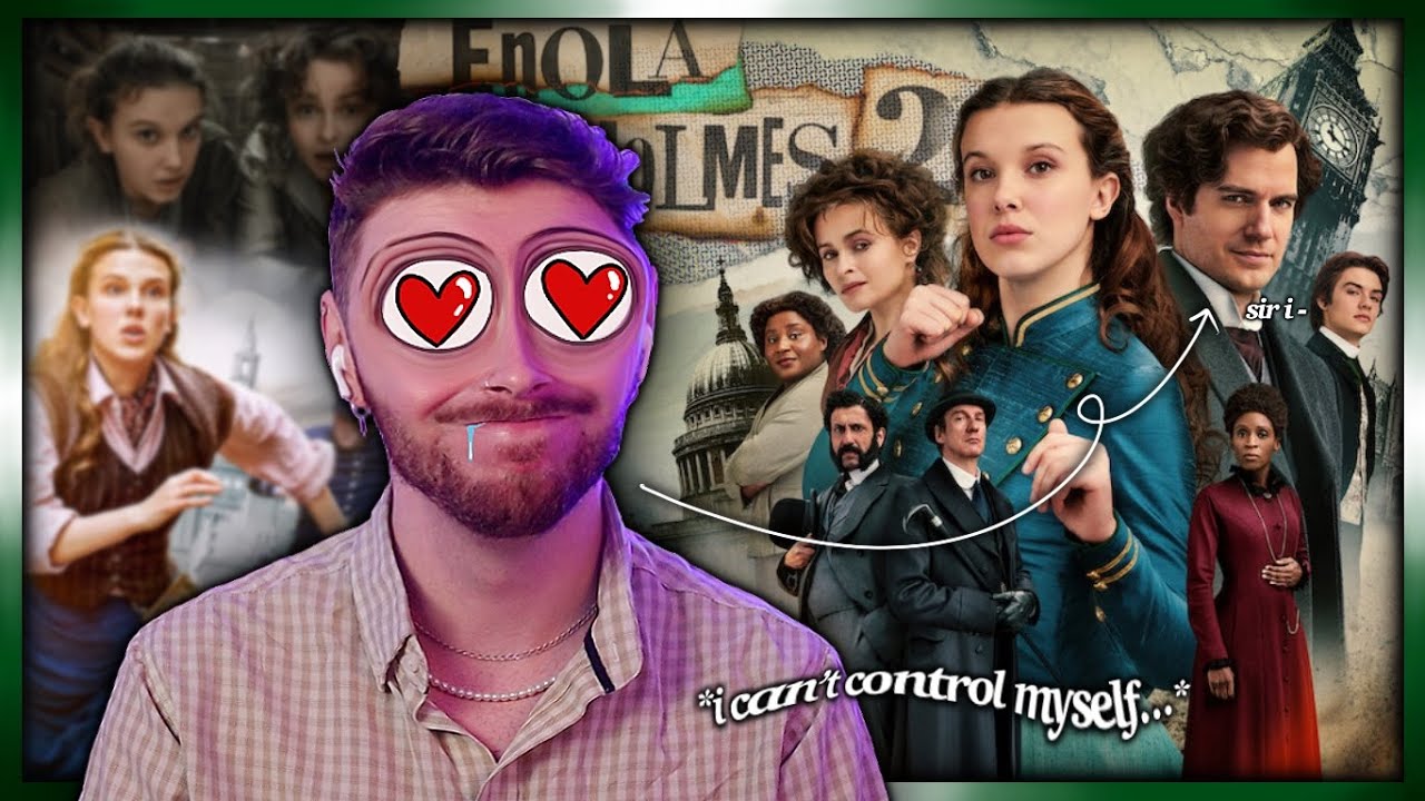 Enola Holmes 2 got me H word... lol ~ enola holmes 2 reaction ~