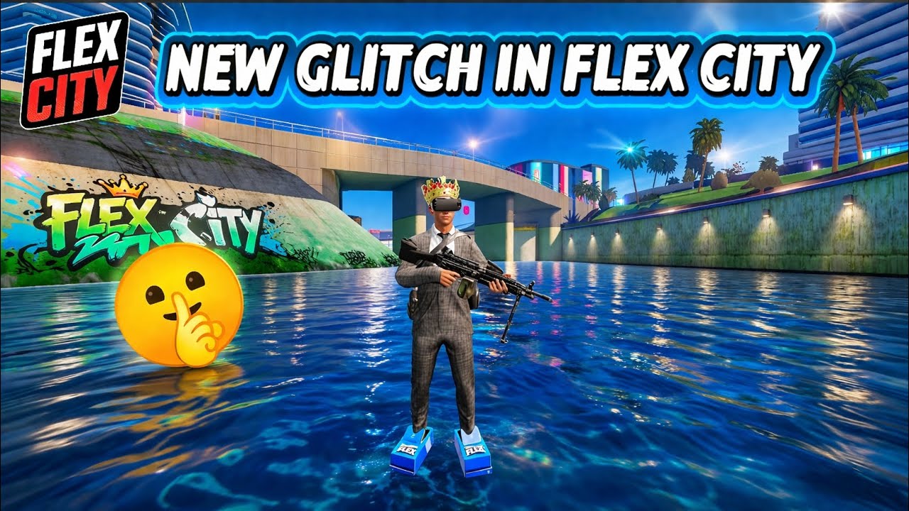 NEW UNDERWATER GLITCH in FLEX CITY 😱 (SECRET TRICK REVEALED)