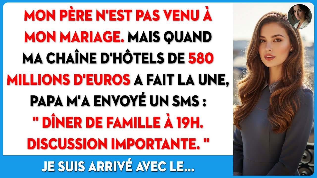Absent à mon mariage, mon père m'a texté en découvrant ma chaîne hôtelière à 580M€.