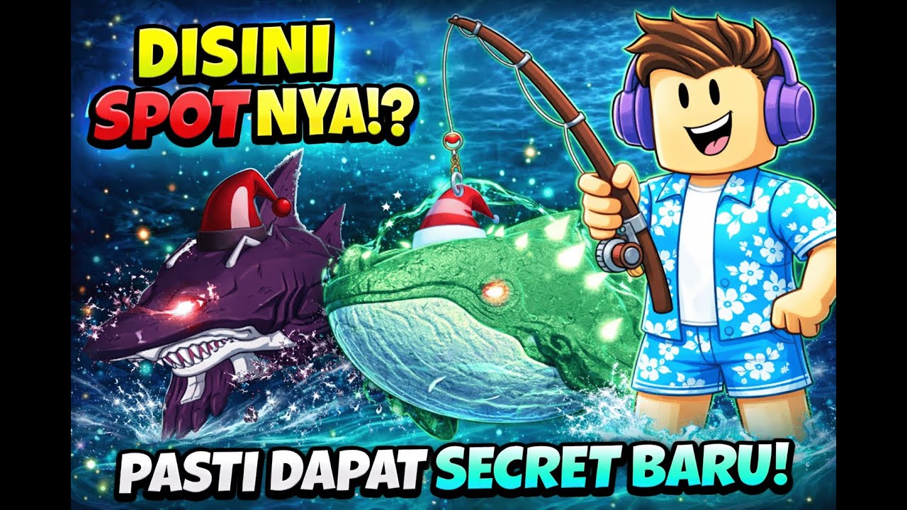 PASTI 100% DAPAT SECRET TERBARU DI SPOT INI?! GIFT SECRET TERBARU - FISH IT ROBLOX