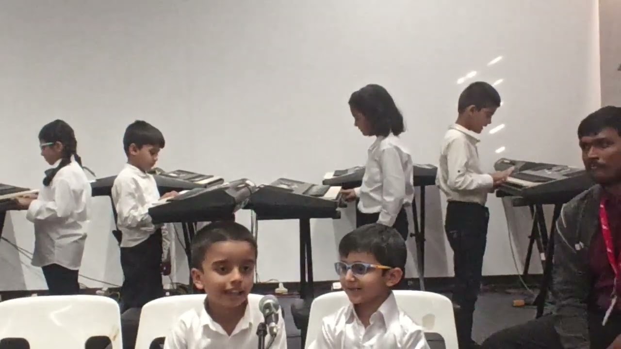 Keyboard player little masters🥰