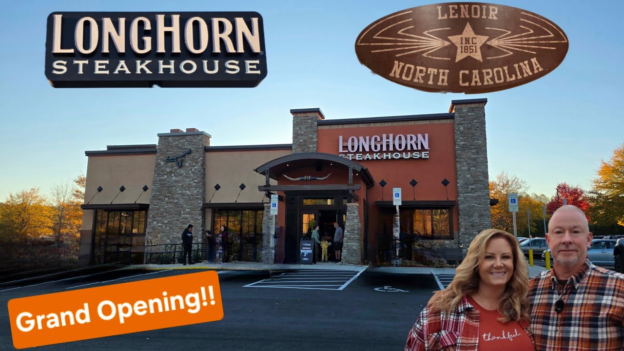 Торжественное открытие стейк-хауса Longhorn — Ленуар, Северная Каролина