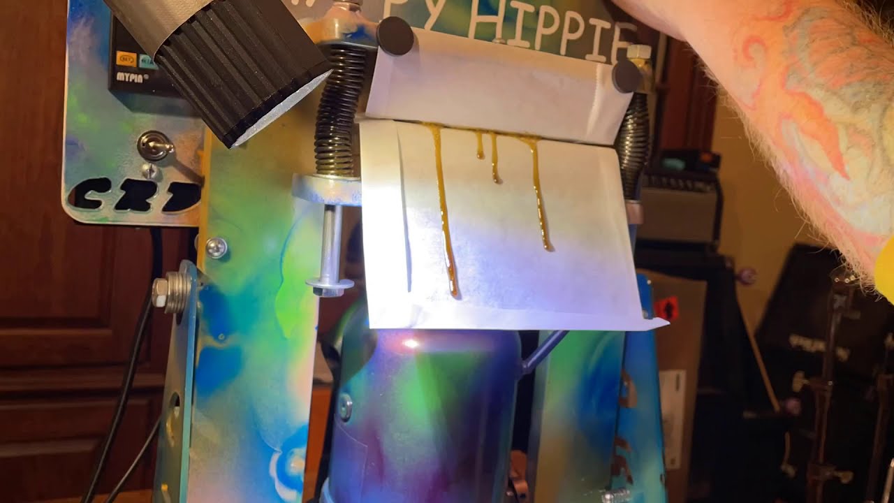 Pressing 17.5 g Proof of Life Hemp Flower, Hyperlapse Mode!